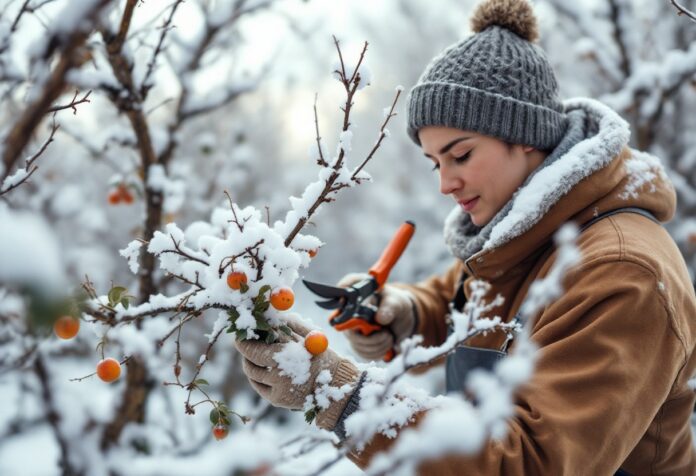 Tailler les arbres fruitiers en hiver : techniques et calendrier